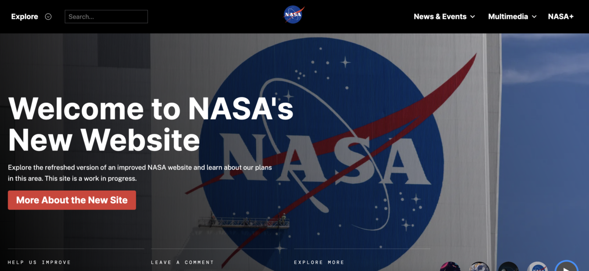 Cover Image for Почему NASA выбрали WordPress для модернизации своего основного веб-сайта?